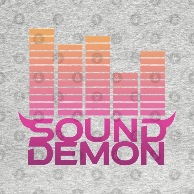 Sound Demon Peach by MattOArtDesign